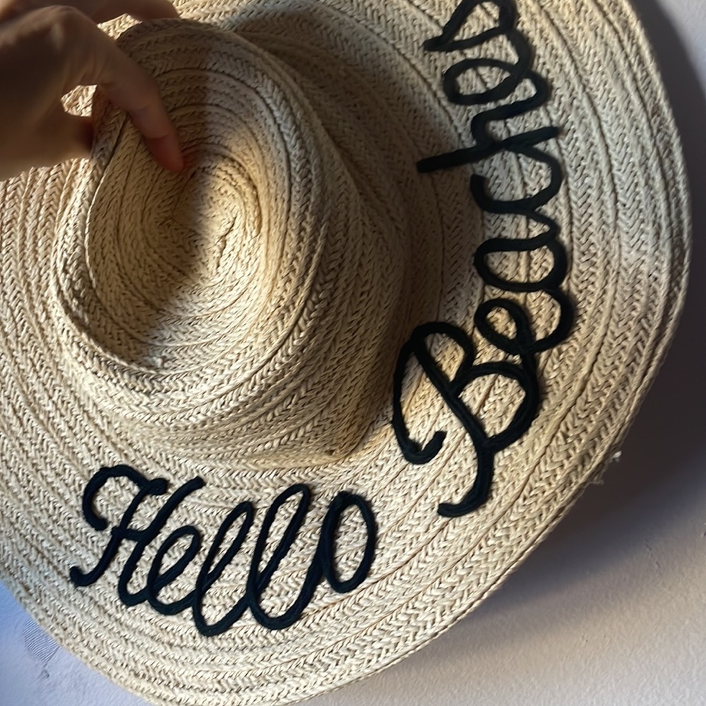 Rattan hat - Picture 3 of 3